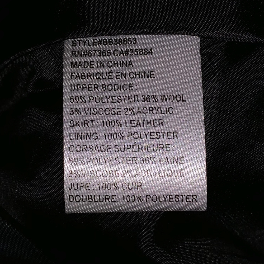 BB Dakota Serena Leather Dress - Picture 7 of 8